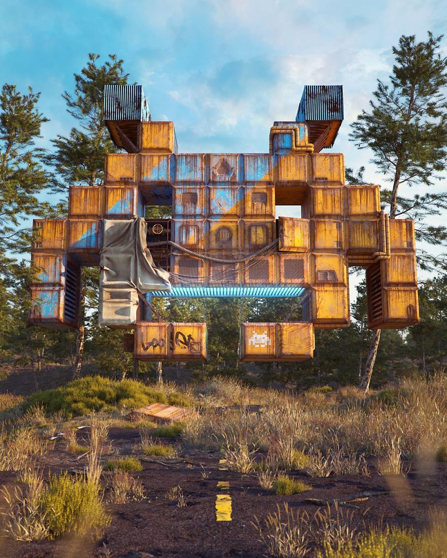 La pop culture après l'apocalypse par Filip Hodas La pop culture apres l apocalypse par Filip Hodas 14 La pop culture après l'apocalypse par Filip Hodas: MineCraft
