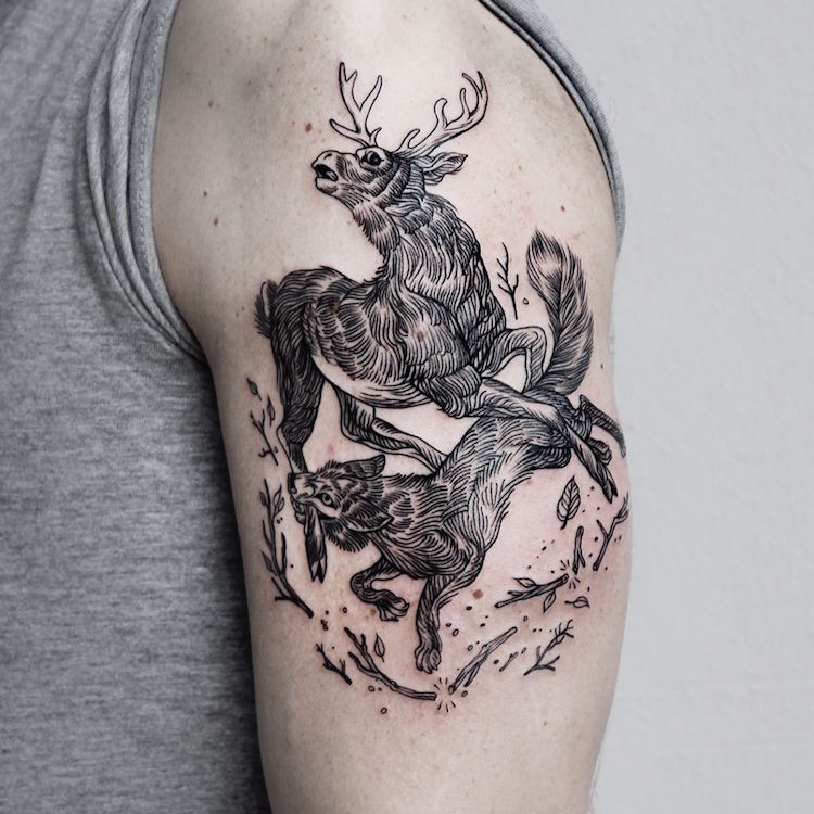 Les délicats tatouages du folklore de A-B M Les delicats tatouages du folklore de A B M 16 Les délicats tatouages du folklore de A-B M 16