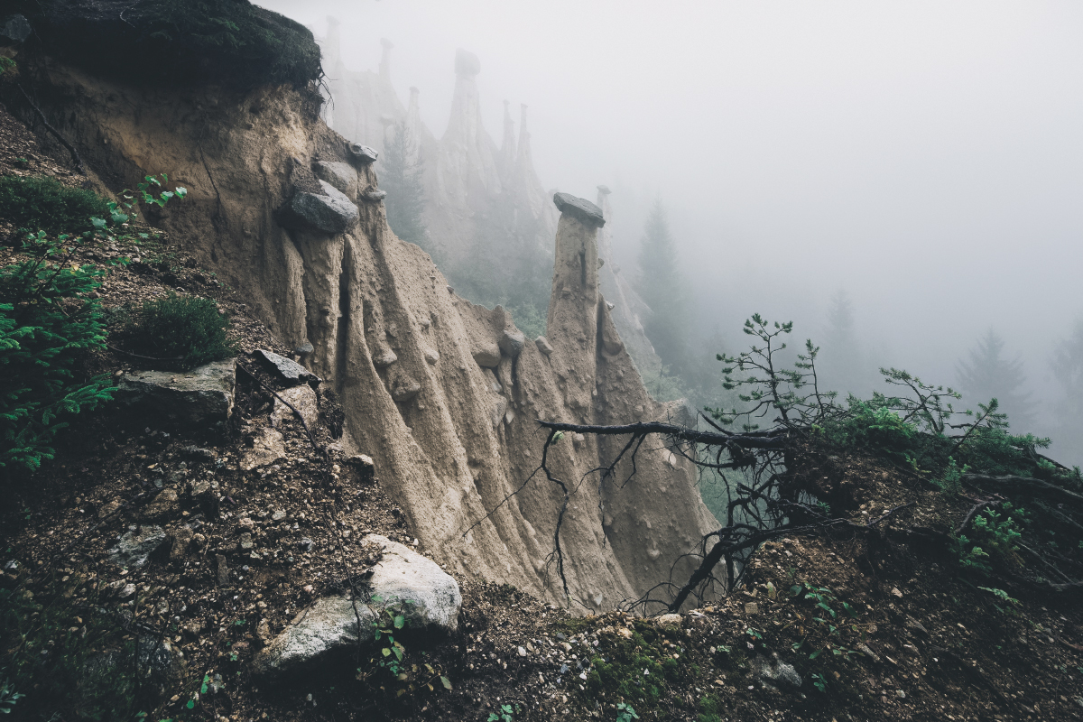 Les pyramides de terre ou cheminées de fées de Renon par Kilian Schönberger Les pyramides de terre ou cheminees de fees de Renon par Kilian Schonberger 5 Les pyramides de terre ou cheminées de fées de Renon par Kilian Schönberger 5