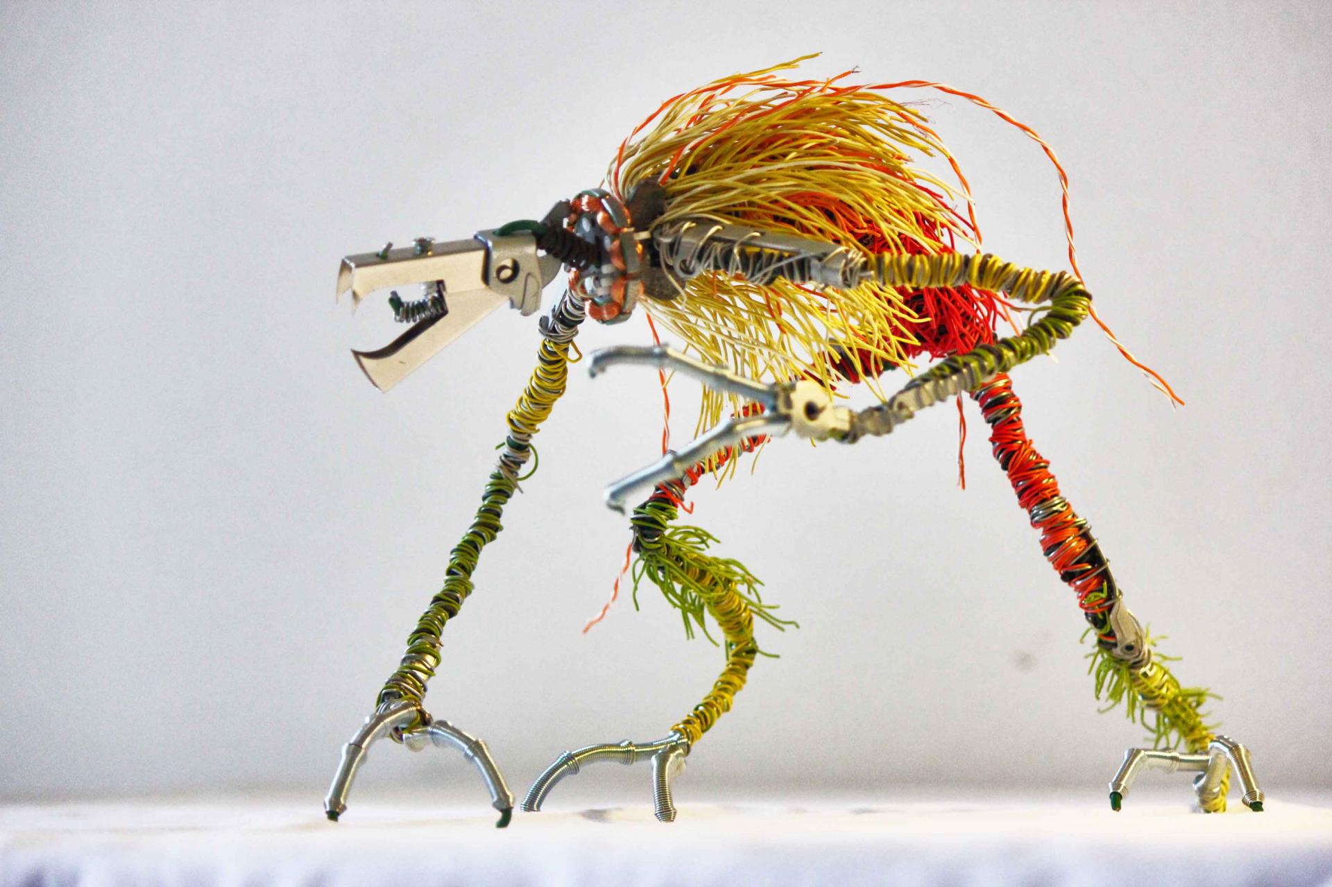 Les sculptures et robots en recyclage de ferrailles de Adrien Vinet Les sculptures et robots en recyclage de ferrailles de Adrien Vinet 10 Les sculptures et robots en recyclage de ferrailles de Adrien Vinet 10