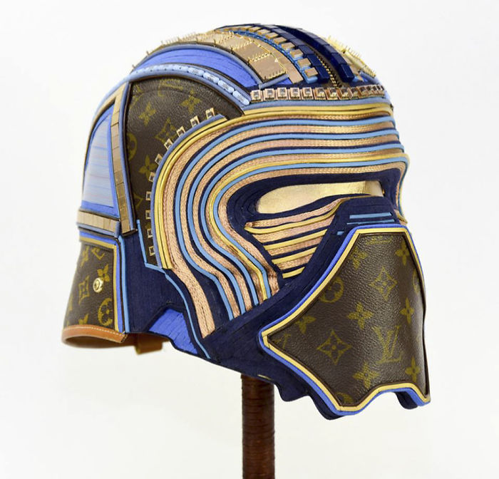 Le recyclage de sacs Louis Vuitton en sculptures Star Wars par Gabriel Dishaw Le recyclage de sacs Louis Vuitton en sculptures star wars par Gabriel Dishaw 2 Le recyclage de sacs Louis Vuitton en sculptures Star Wars par Gabriel Dishaw 2