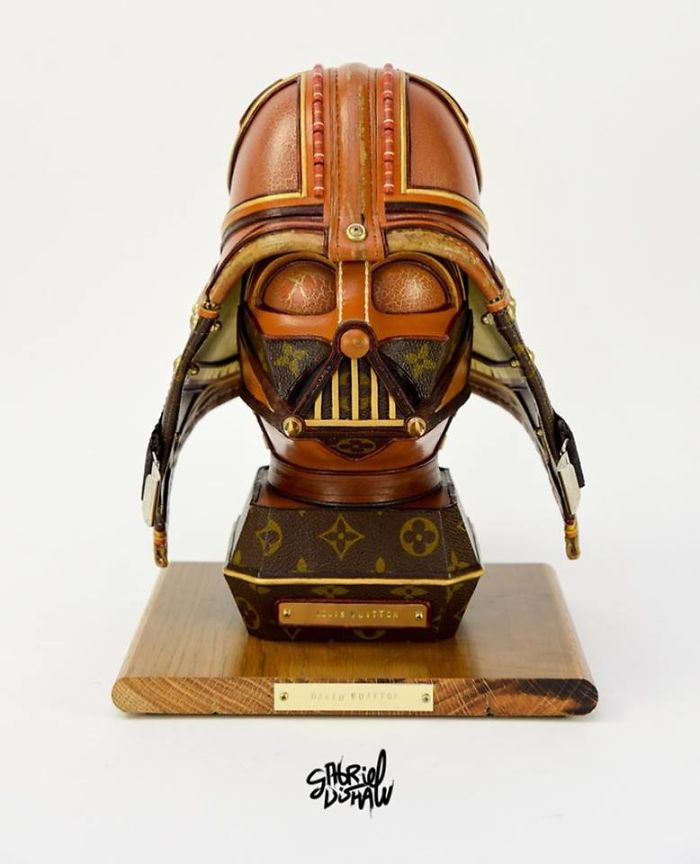 Le recyclage de sacs Louis Vuitton en sculptures Star Wars par Gabriel Dishaw Le recyclage de sacs Louis Vuitton en sculptures star wars par Gabriel Dishaw 4 Le recyclage de sacs Louis Vuitton en sculptures Star Wars par Gabriel Dishaw 4