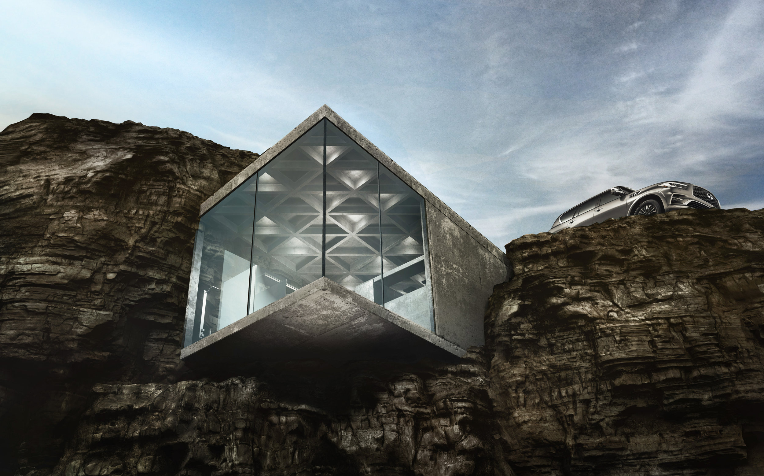 Maralah : un concept architectural spectaculaire incrusté dans une falaise canadienne Maralah un magnifique concept de maison dans la falaise surplombant une riviere 1 1 Maralah : un concept architectural spectaculaire incrusté dans une falaise canadienne 1