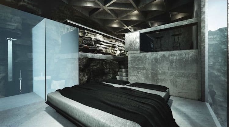 Maralah : un concept architectural spectaculaire incrusté dans une falaise canadienne Maralah un magnifique concept de maison dans la falaise surplombant une riviere 6 Maralah : un concept architectural spectaculaire incrusté dans une falaise canadienne 6