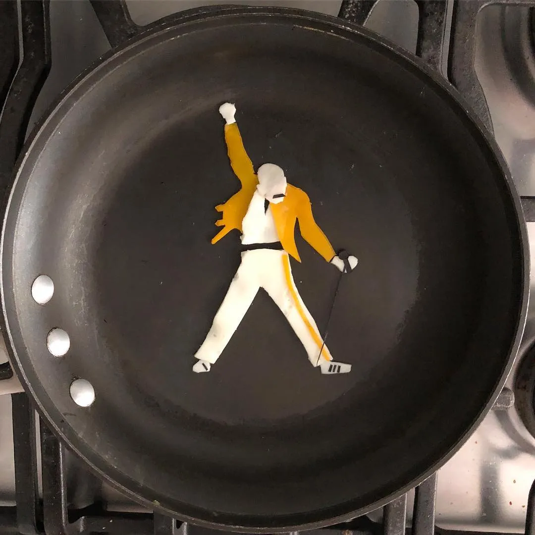 Food Art : Michele Baldini transforme les œufs au plat en œuvres d'art food art Michele Baldini fait de l art avec ses oeufs au plat 226 Food Art : Michele Baldini transforme les œufs au plat en œuvres d'art - Freddy MErcury