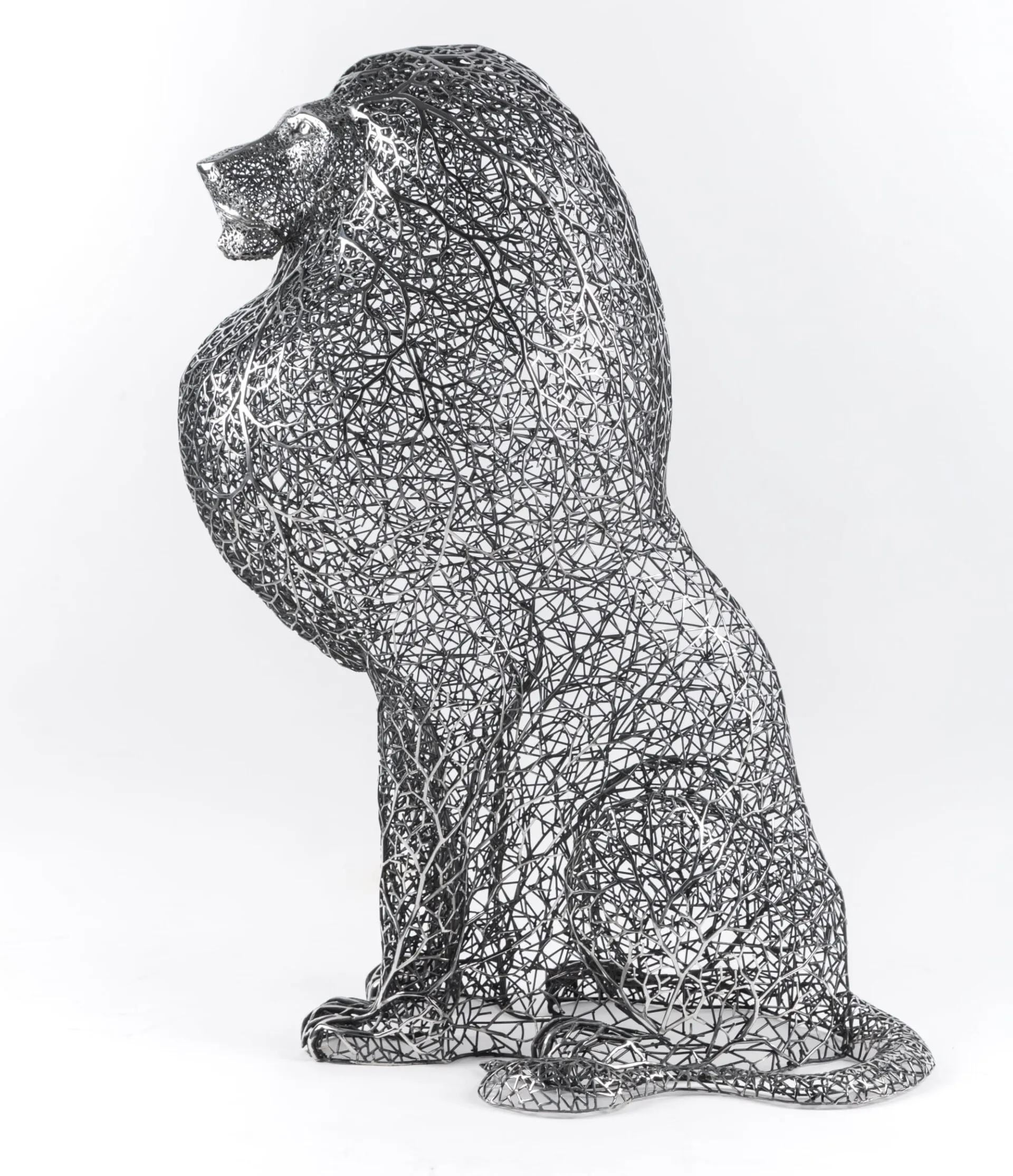 Les sculptures d'animaux en branches métalliques de Kang Dong Hyun De nouvelles sculptures d animaux en branches de metal par Kang Dong Hyun 6 De-nouvelles-sculptures-d-animaux-en-branches-de-metal-par-Kang-Dong-Hyun-6