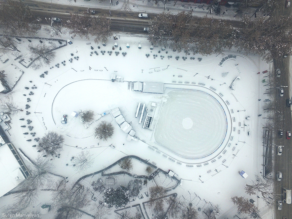 Des images de Erevan sous la neige vue du ciel par Suren Manvelyan Erevan sous la neige vue du ciel par Suren Manvelyan 9 Erevan-sous-la-neige-vue-du-ciel-par-Suren-Manvelyan-9