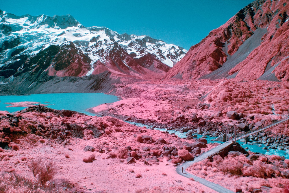 Nouvelle-Zélande en infrarouge : le rêve rose de Paul Hoi de magnifiques images de Nouvelle Zelande en infrarouge par Paul Hoi 7 de -magnifiques-images-de-Nouvelle-Zelande-en-infrarouge-par-Paul-Hoi-7