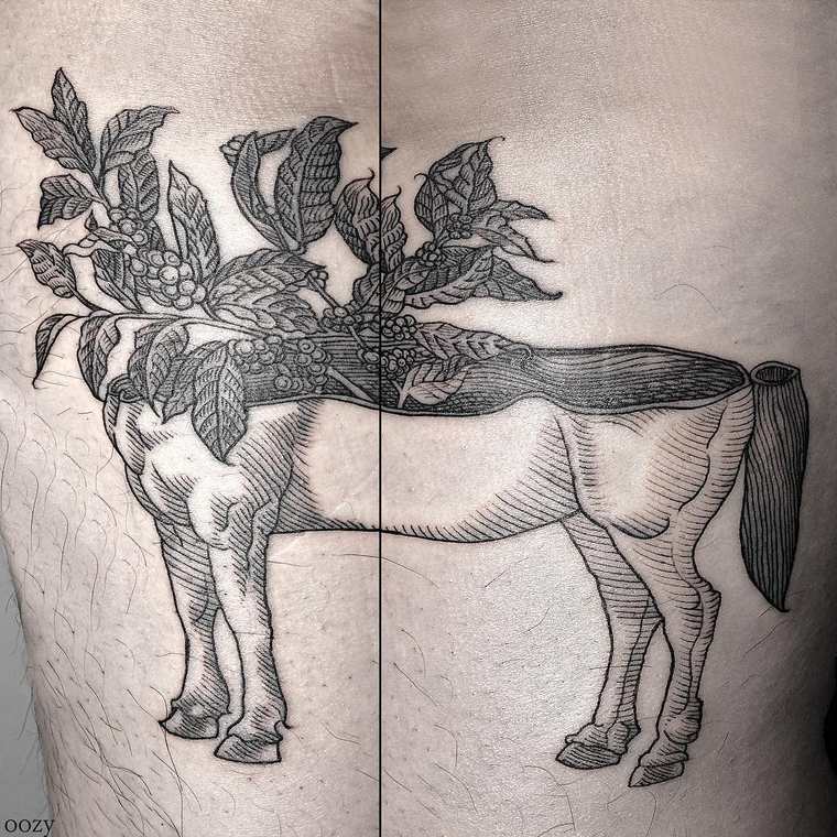 Le noir sublime du macabre : les tatouages envoûtants de Oozy les tatouages macabres noir et blanc de Oozy 11 les-tatouages-macabres-noir-et-blanc-de-Oozy-11