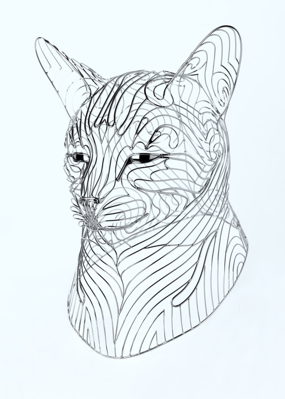 Les sculptures nature et fantasy de fil de fer de Martin Debenham les sculptures nature et fantasy de fil de fer de Martin Debenham 9 les-sculptures-nature-et-fantasy-de-fil-de-fer-de-Martin-Debenham-9