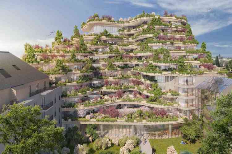 Arboricole par Vincent Callebaut : l’immeuble-forêt verticale qui réinvente Angers Arboricole un immeuble foret verticale par Vincent Callebaut 2 Arboricole-un-immeuble-foret-verticale-par-Vincent-Callebaut-2