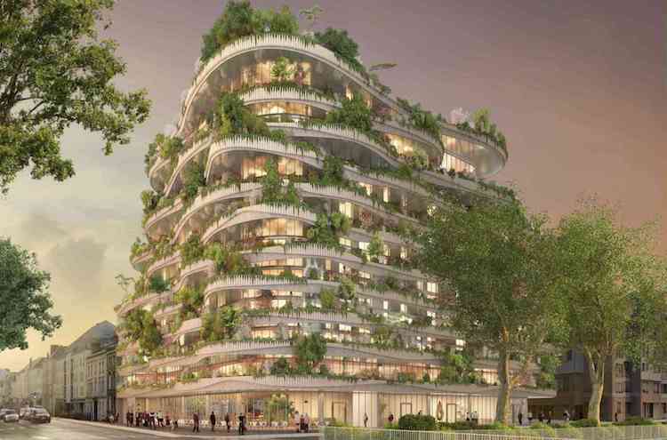 Arboricole par Vincent Callebaut : l’immeuble-forêt verticale qui réinvente Angers Arboricole un immeuble foret verticale par Vincent Callebaut 3 Arboricole-un-immeuble-foret-verticale-par-Vincent-Callebaut-3