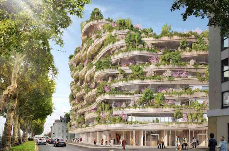 Arboricole par Vincent Callebaut : l’immeuble-forêt verticale qui réinvente Angers Arboricole un immeuble foret verticale par Vincent Callebaut 4 Arboricole-un-immeuble-foret-verticale-par-Vincent-Callebaut-4