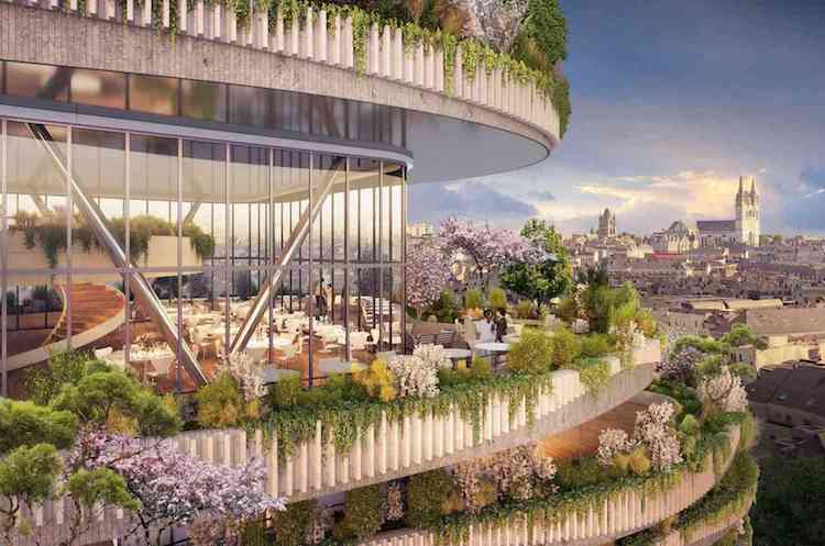 Arboricole par Vincent Callebaut : l’immeuble-forêt verticale qui réinvente Angers Arboricole un immeuble foret verticale par Vincent Callebaut 6 Arboricole-un-immeuble-foret-verticale-par-Vincent-Callebaut-6