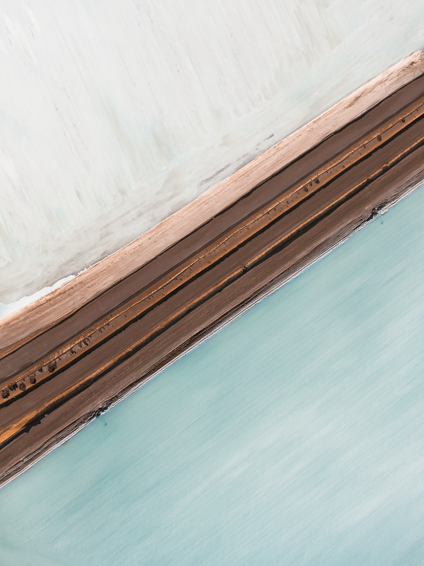 Des marais salants vus du ciel : mosaïques naturelles capturées par Tom Hegen The Salt Series II de nouveau marais salins vus du ciel par Tom Hegen 4 The-Salt-Series-II-de-nouveau-marais-salins-vus-du-ciel-par-Tom-Hegen-4