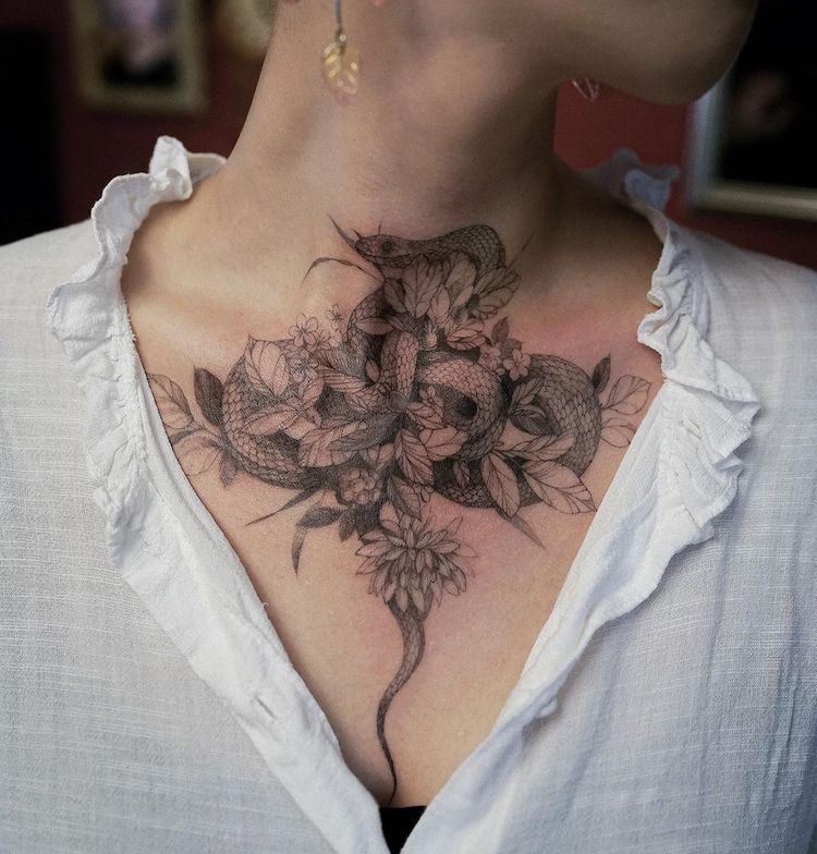 de nouveaux delicats tatouages par le jardin de Zihwa 15 de nouveaux delicats tatouages par le jardin de Zihwa 15