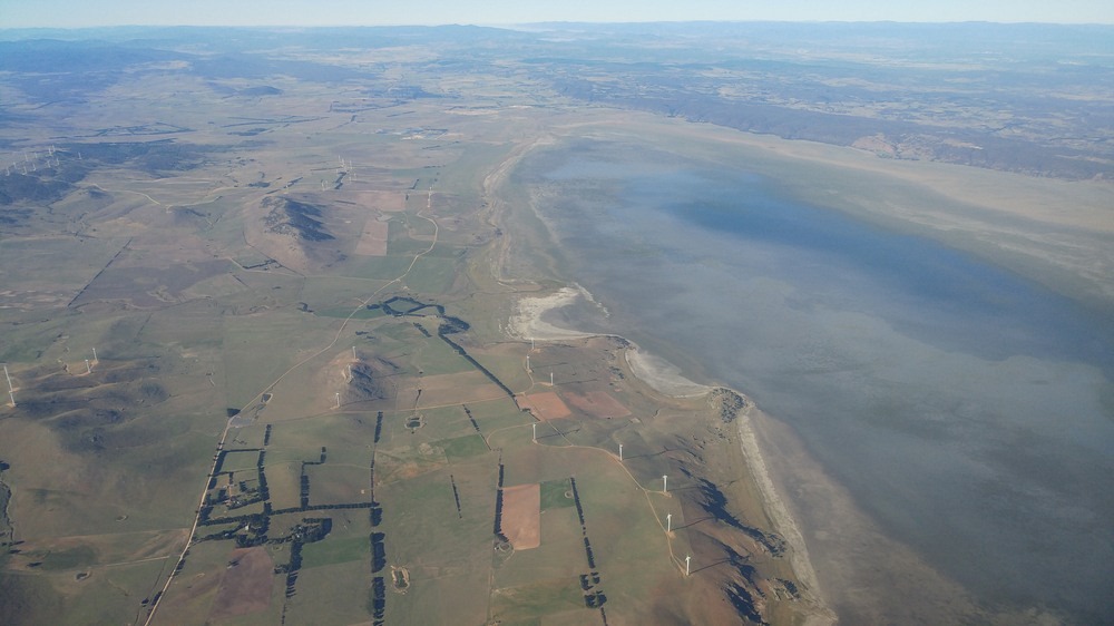 Le lac George, lac intermittent d'Australie Le lac George lac intermittent d Australie 2 Le-lac-George-lac-intermittent-d-Australie-2