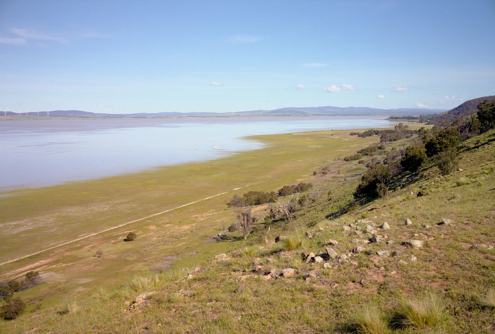 Le lac George, lac intermittent d'Australie Le lac George lac intermittent d Australie 3 Le-lac-George-lac-intermittent-d-Australie-3