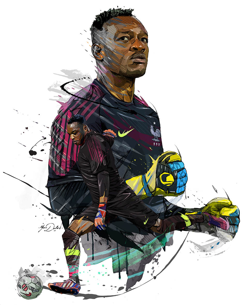 Les fresques sur les murs de l'hotel de l'équipe de France à Istra par Yann Dalon Les fresques sur les murs de l hotel de l equipe de France a Istra par Yann Dalon steve mandanda Les-fresques-sur-les-murs-de-l-hotel-de-l-equipe-de-France-a-Istra-par-Yann-Dalon-steve-mandanda
