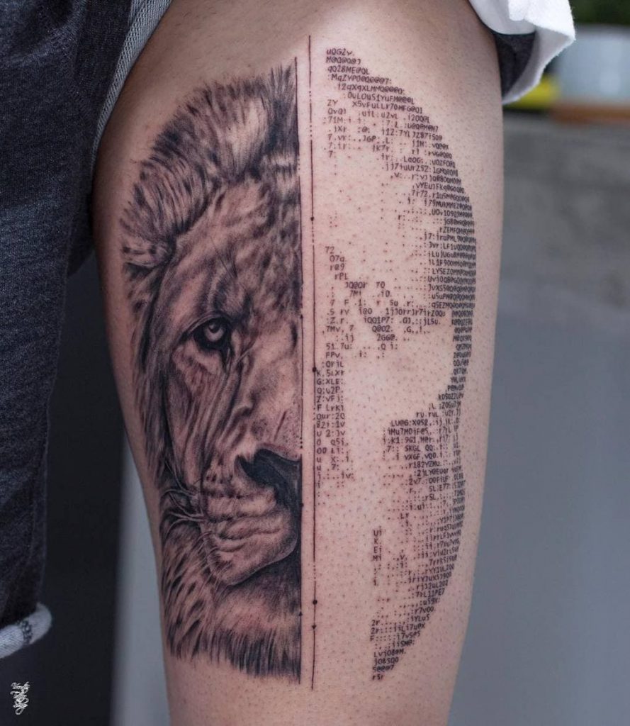 Les incroyables tatouages ASCII de Andreas Vrontis Les incroyables tatouages ASCII de Andreas Vrontis 3 Les-incroyables-tatouages-ASCII-de-Andreas-Vrontis-3