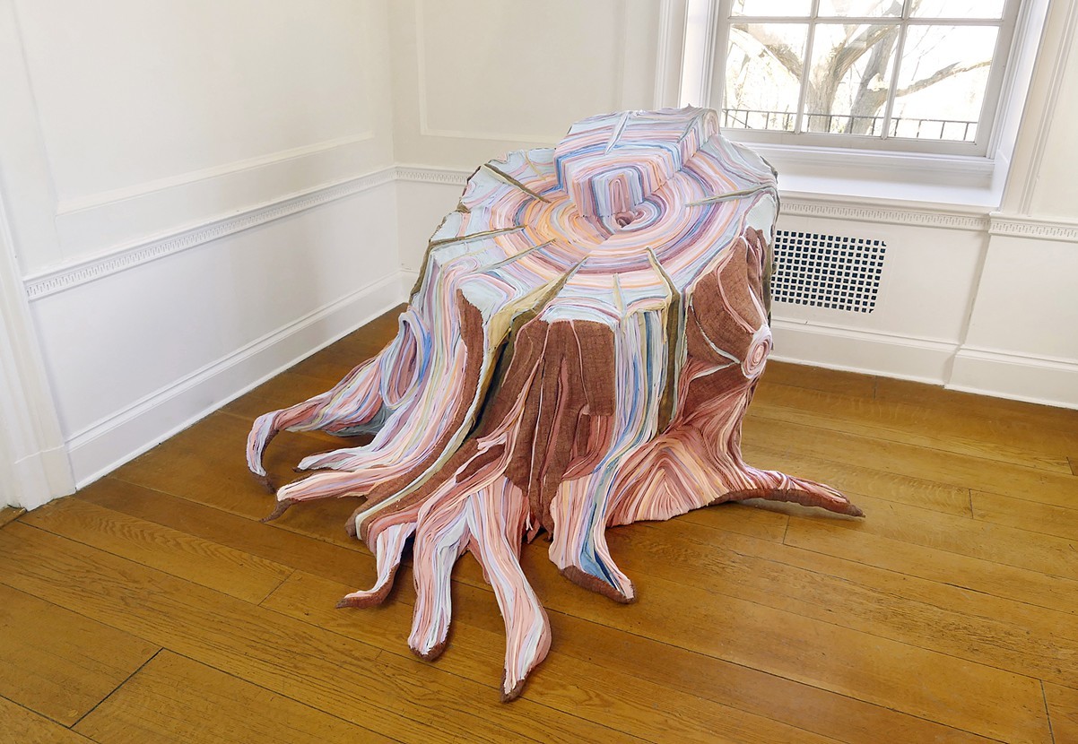 Les souches en textile de Tamara Kostianovsky Les souches en textile de Tamara Kostianovsky 9 Les-souches-en-textile-de-Tamara-Kostianovsky-9