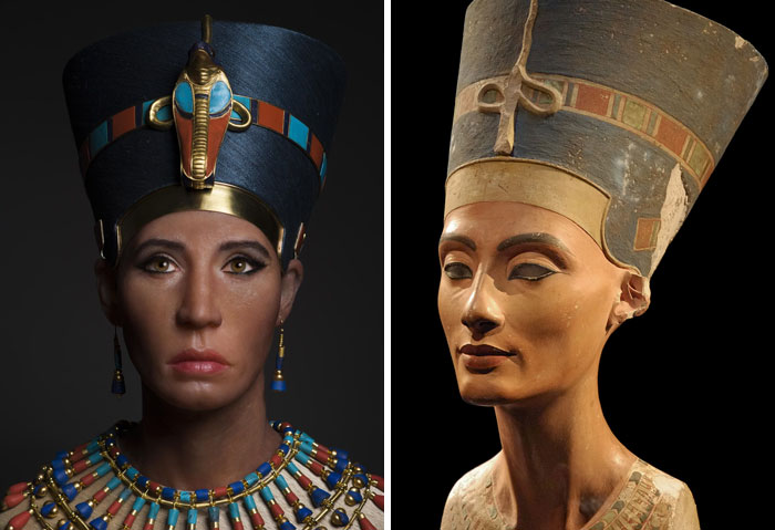 Des reconstitutions faciales réalistes de personnages historiques des reconstitutions faciales realistes de personnages historiques 7 nefertiti des-reconstitutions-faciales-realistes-de-personnages-historiques-7-nefertiti