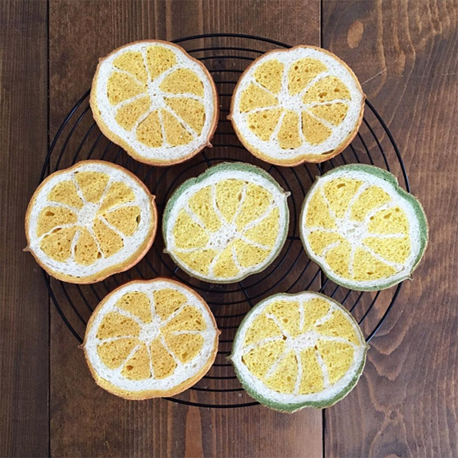 food art: les pains colorés de konel bread food art les pains colores de konel bread 13 citron food-art-les-pains-colores-de-konel-bread-13-citron