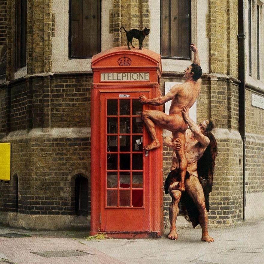 the canvas project: de nouveaux personnages de toiles célèbres dans des scènes modernes par Gabriel Nardelli Araujo the canvas project de nouveaux personnages de toiles celebres dans des scenes modernes par Gabriel Nardelli Araujo 3 the-canvas-project-de-nouveaux-personnages-de-toiles-celebres-dans-des-scenes-modernes-par-Gabriel-Nardelli-Araujo-3