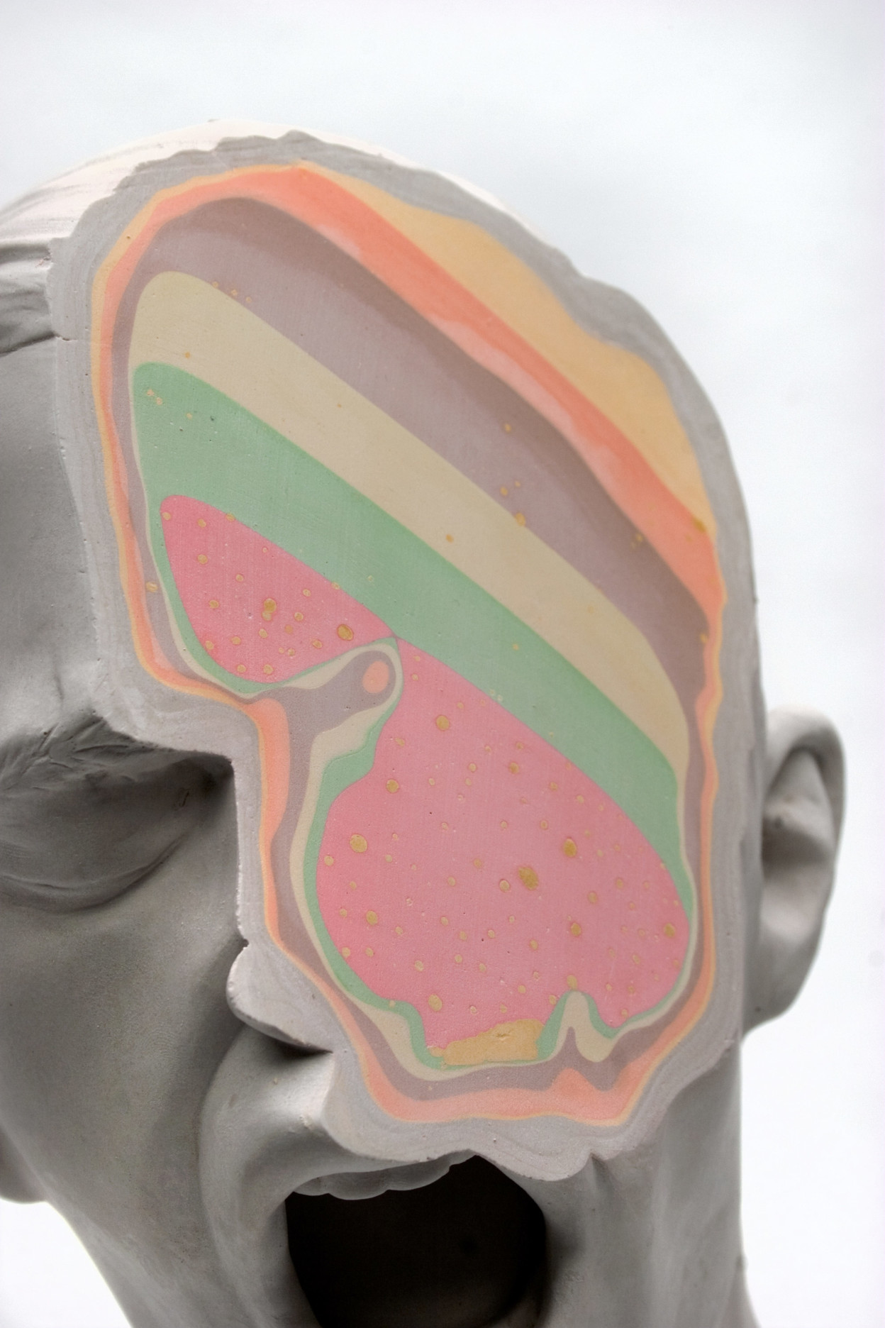 Les bustes abstraits et colorés de Christina West Les bustes abstraits et colores de Christina West 2 Les-bustes-abstraits-et-colores-de-Christina-West-2