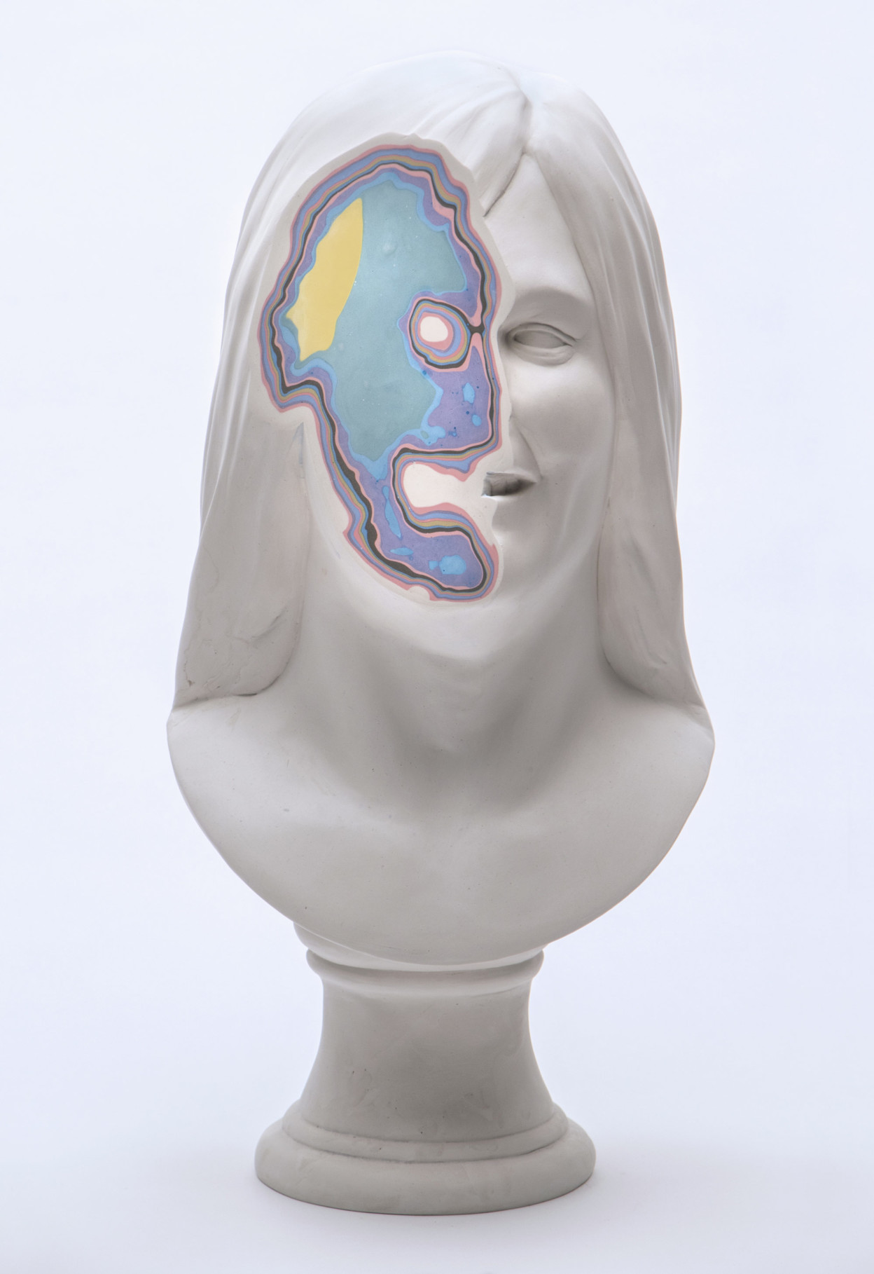 Les bustes abstraits et colorés de Christina West Les bustes abstraits et colores de Christina West 3 Les-bustes-abstraits-et-colores-de-Christina-West-3