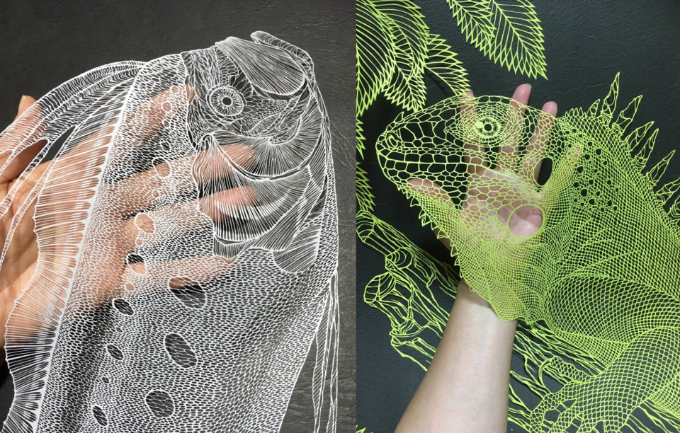 Les créatures de papier de Riki Fukuda Les creatures de papier de Riki Fukuda 4 Les-creatures-de-papier-de-Riki-Fukuda-4