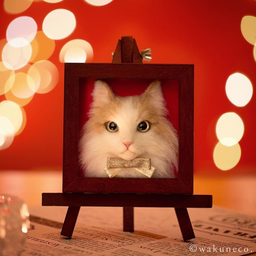 Les portraits de chats en 3D hyper-réalistes de Wakuneco Les portraits de chats en 3D hyper realistes de Wakuneco 5 Les-portraits-de-chats-en-3D-hyper-realistes-de-Wakuneco-5