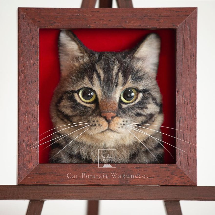 Les portraits de chats en 3D hyper-réalistes de Wakuneco Les portraits de chats en 3D hyper realistes de Wakuneco 7 Les-portraits-de-chats-en-3D-hyper-realistes-de-Wakuneco-7