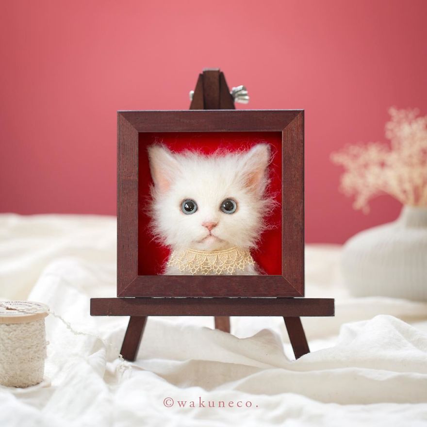 Les portraits de chats en 3D hyper-réalistes de Wakuneco Les portraits de chats en 3D hyper realistes de Wakuneco 9 Les-portraits-de-chats-en-3D-hyper-realistes-de-Wakuneco-9