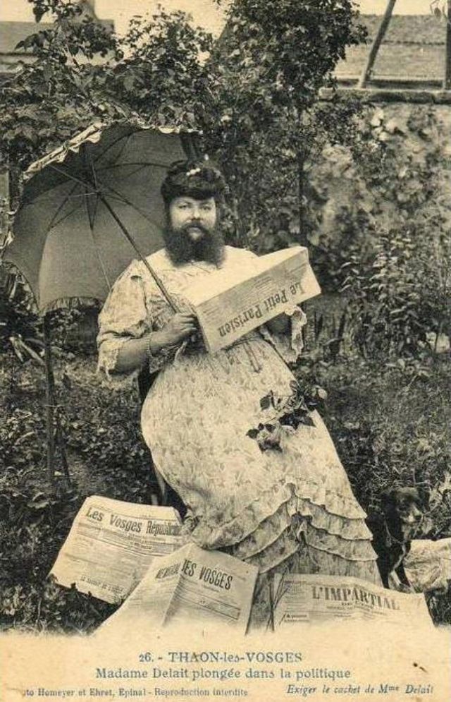 Clémentine Delait, célèbre femme à barbe des Vosges Clementine Delait celebre femme a barbe des Vosges 12 Clementine-Delait-celebre-femme-a-barbe-des-Vosges-12