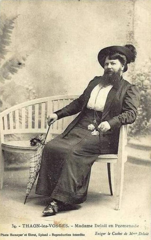 Clémentine Delait, célèbre femme à barbe des Vosges Clementine Delait celebre femme a barbe des Vosges 3 Clementine-Delait-celebre-femme-a-barbe-des-Vosges-3