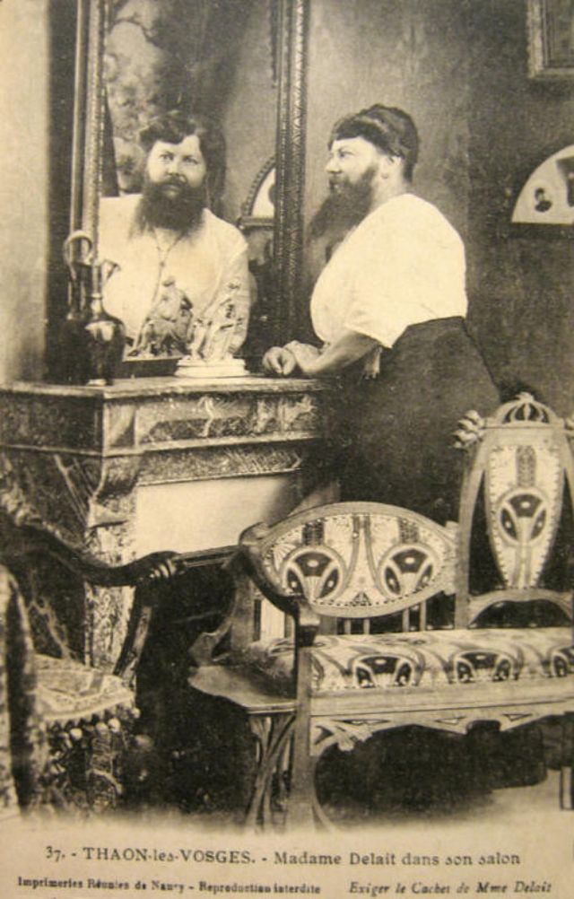 Clémentine Delait, célèbre femme à barbe des Vosges Clementine Delait celebre femme a barbe des Vosges 5 Clementine-Delait-celebre-femme-a-barbe-des-Vosges-5