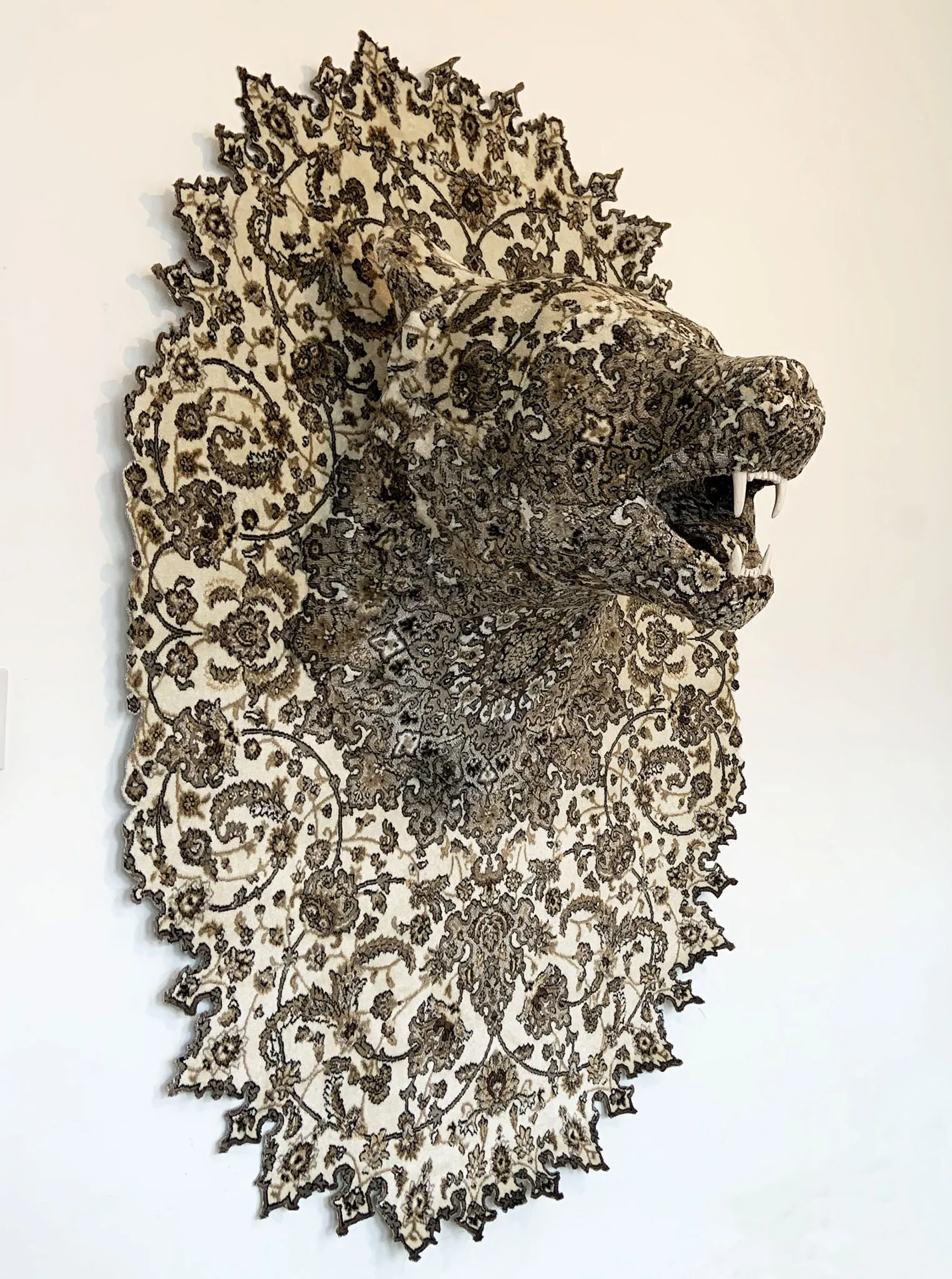 Des animaux dans des tapis persans par Debbie Lawson de nouvelles sculptures dans des tapis persans par Debbie Lawson 3 de-nouvelles-sculptures-dans-des-tapis-persans-par-Debbie-Lawson-3