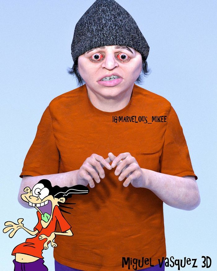 Des personnages de dessins animés en version réaliste par Miguel Vasquez Des personnages de dessins animes en version realiste par Miguel Vasquez 12 edd Des-personnages-de-dessins-animes-en-version-realiste-par-Miguel-Vasquez-12-edd