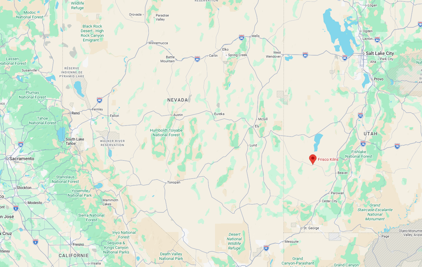 Frisco ville fantome de l Utah Frisco ville fantome de l Utah
