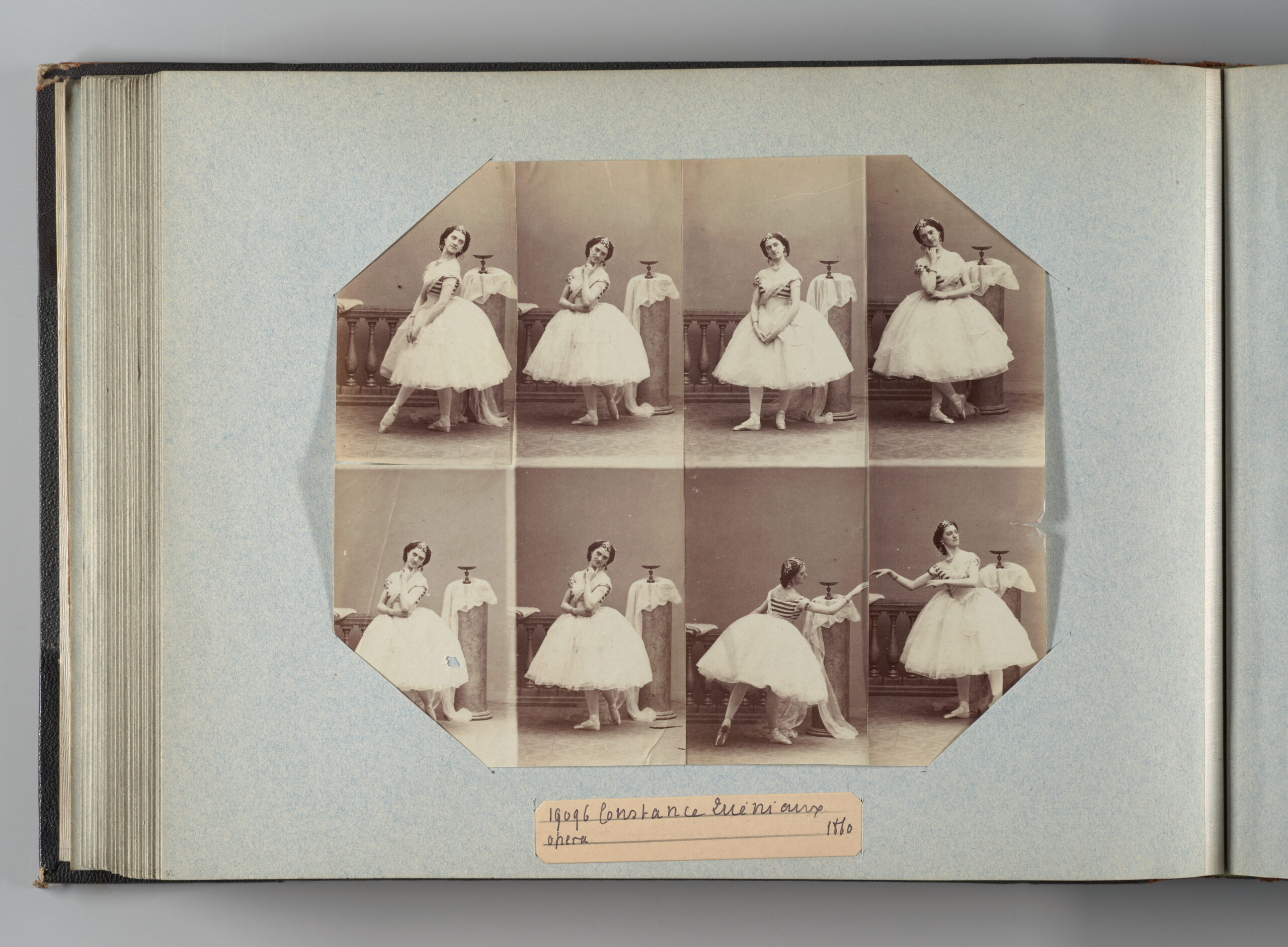 Constance Quéniaux photographiée par André-Adolphe-Eugène Disdéri en 1860 Constance Quéniaux photographiée par André-Adolphe-Eugène Disdéri en 1860