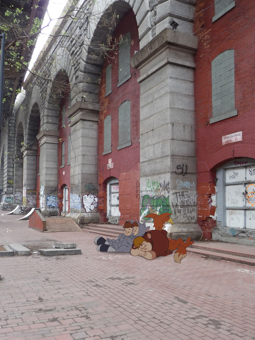 des fins tragiques pour des personnages Disney par Jeff Hong des fins tragiques pour des personnages Disney par Jeff Hong 10 peter pan des-fins-tragiques-pour-des-personnages-Disney-par-Jeff-Hong-10-peter-pan