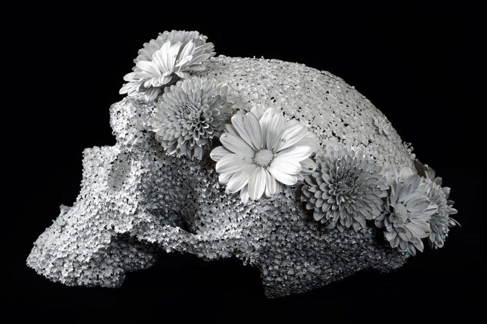 Flower Funeral - des crânes en fleurs métalliques par Kengo Takahashi Flower Funeral des cranes en fleurs metalliques par Kengo Takahashi 8 Flower-Funeral-des-cranes-en-fleurs-metalliques-par-Kengo-Takahashi-8
