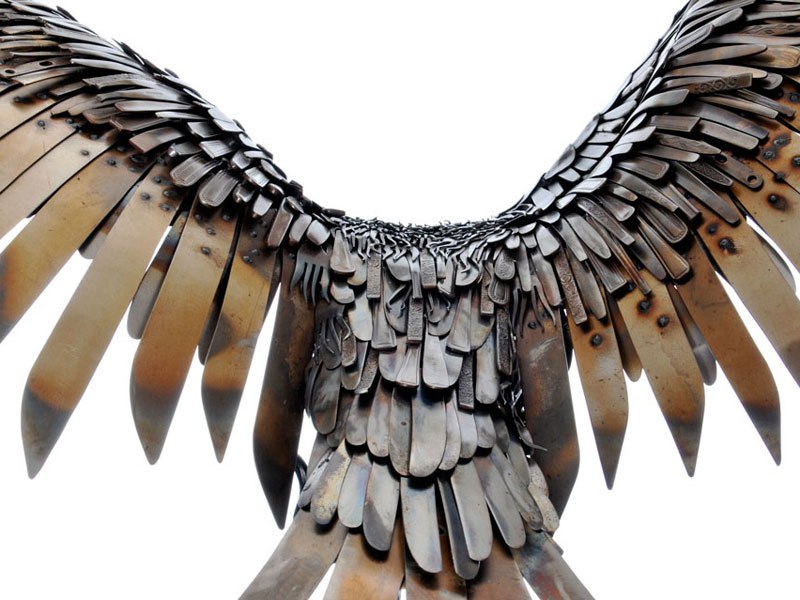 Les magnifiques sculptures en recyclage de metal par Alan Williams Les magnifiques sculptures en recyclage de metal par Alan Williams 2 Les-magnifiques-sculptures-en-recyclage-de-metal-par-Alan-Williams-2