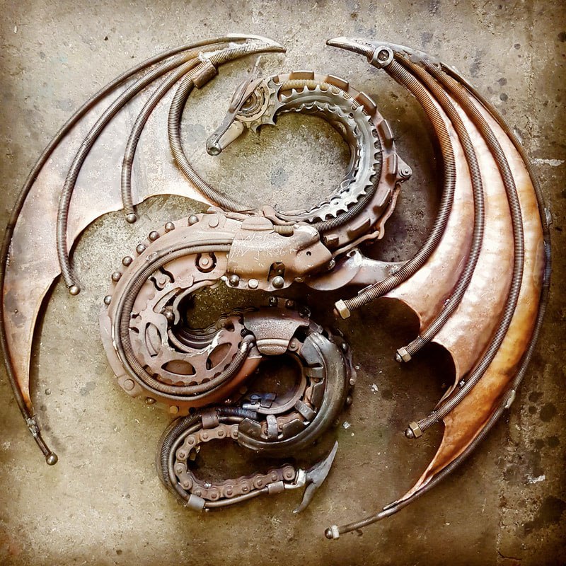 Les magnifiques sculptures en recyclage de metal par Alan Williams Les magnifiques sculptures en recyclage de metal par Alan Williams 5 Les-magnifiques-sculptures-en-recyclage-de-metal-par-Alan-Williams-5