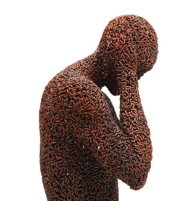 Les sculptures de chaines de vélo de Young-Deok Seo Les sculptures de chaines de velo de Young Deok Seo 15 Les-sculptures-de-chaines-de-velo-de-Young-Deok-Seo-15