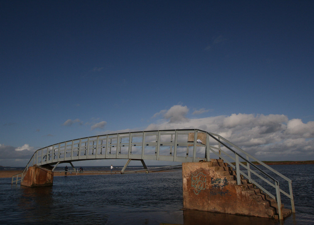 Belhaven Bridge - le pont qui semble ne mener nulle part Belhaven Bridge le pont qui semble ne mener nulle part 4 Belhaven-Bridge-le-pont-qui-semble-ne-mener-nulle part-4