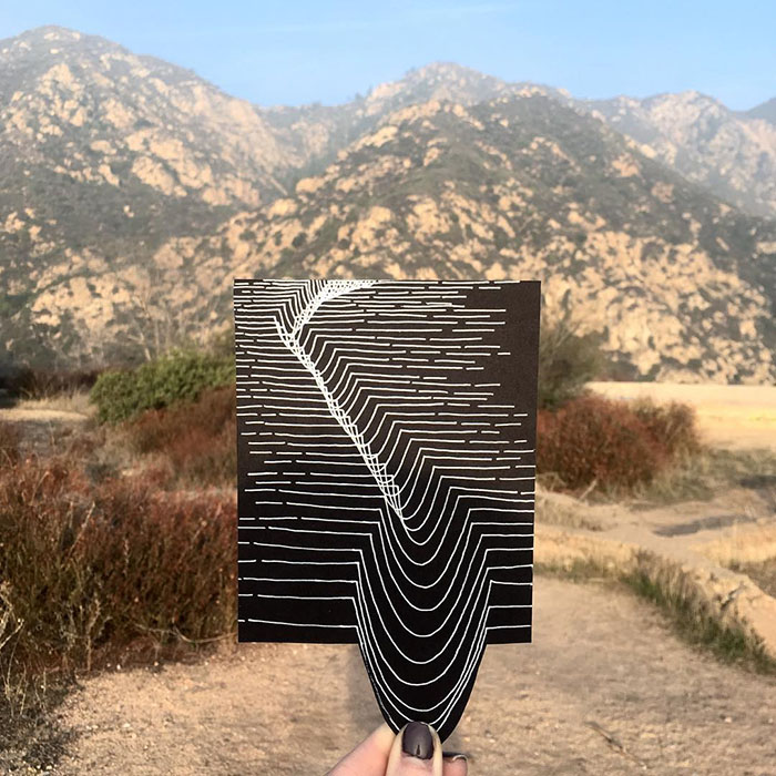 Des illusions d'optiques avec seulement des lignes par Katy Ann Gilmore Des illusions d optiques avec seulement des lignes par Katy Ann Gilmore 16 Des-illusions-d-optiques-avec-seulement-des-lignes-par-Katy-Ann-Gilmore-16