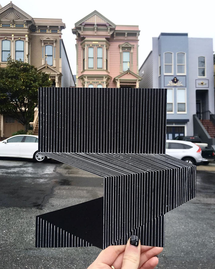 Des illusions d'optiques avec seulement des lignes par Katy Ann Gilmore Des illusions d optiques avec seulement des lignes par Katy Ann Gilmore 21 Des-illusions-d-optiques-avec-seulement-des-lignes-par-Katy-Ann-Gilmore-21