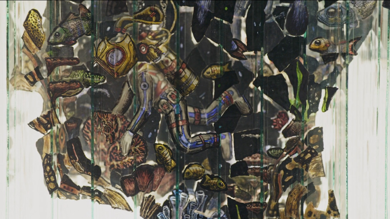 Head Instructor une sculpture de verre en anamorphose par Thomas Medicus Head Instructor une sculpture de verre en anamorphose par Thomas Medicus 5 Head-Instructor-une-sculpture-de-verre-en-anamorphose-par-Thomas-Medicus-5